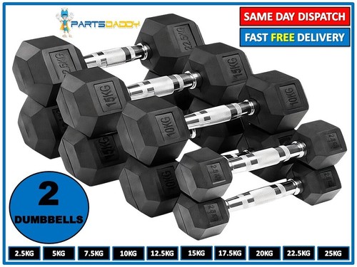 Hex dumbbells set - dumbbells,