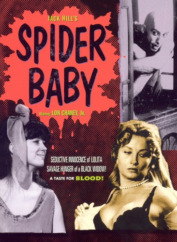 Dvd spider baby - dvd,