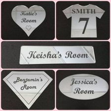 Bedroom door signs - signs, ~