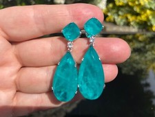 Paraiba Drop Earrings