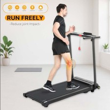 Electric Foldable Treadmill Underdesk Running Walking Fitness Machine Bluetooth