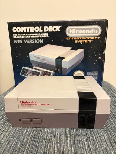 Nintendo nes console boxed - nintendo,