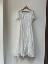 Goat Dress 14 Cream Midi White
