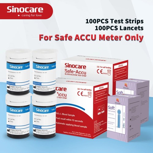 Accu 100pcs strips diabetic - accu,