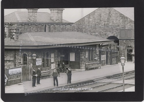 Rosegrove railway station - rosegrove,