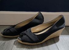 Fiore Women's Black Open Toe