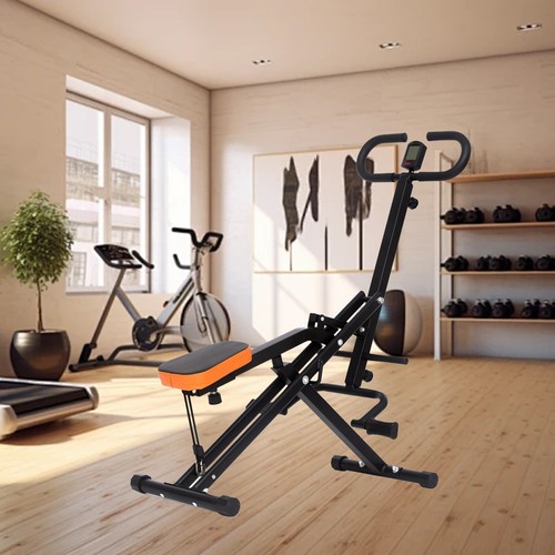 Squat machine with adjustable - squat,