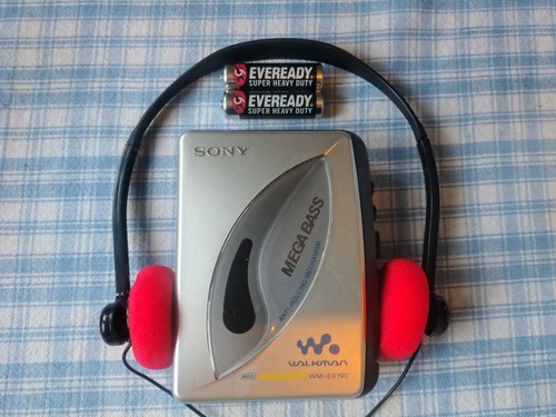 Serviced sony walkman - serviced, wm-ex190