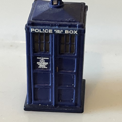 Hornby police box blue who - blue,