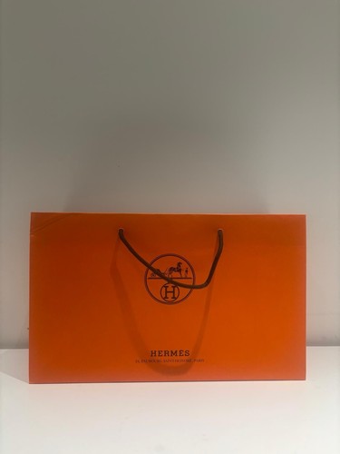 Hermes orange paper - paper, shopping