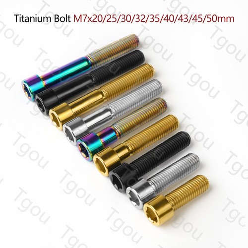 Tgou titanium bolt m7x20 30 - tgou,