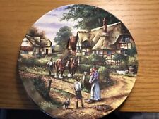 Horses Plate-“Ploughing” Wedgwood Ltd. Edition 6th in the series “country days”