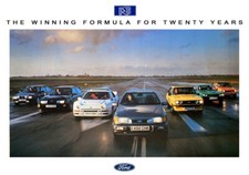A3 Ford RS 20 Years of