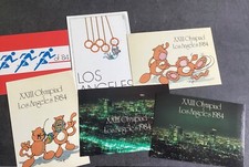 Olympic Games: Los Angeles 1984 5 x Postcards