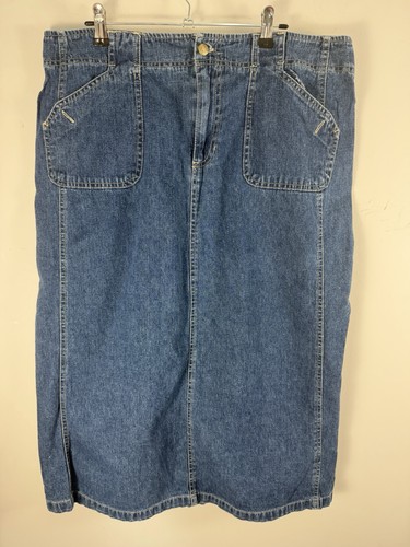 Vintage white stag denim - stag, maxi