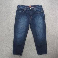 Tommy Bahama Jeans Mens 38x30 Blue Cayman Island Relaxed Fit Dark Wash Denim