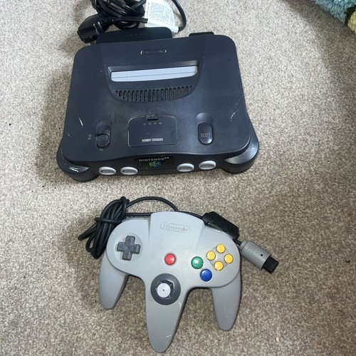 Nintendo n64 console and - nintendo,