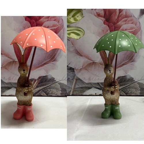 Standing brown bunny rabbit - brown,