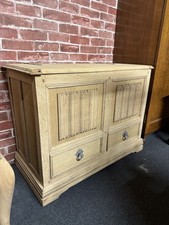 Stripped Oak Blanket Box