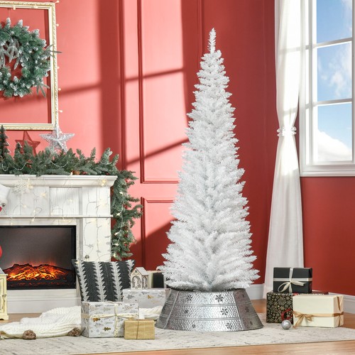 Homcom 6ft unlit - unlit, artificial