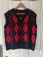 Zara Oversized Argyle Knit