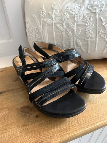 Clarks natural movement black - natural,