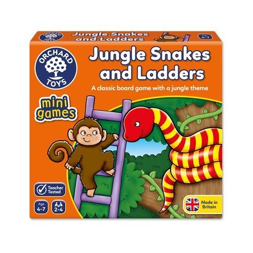 Jungle snakes ladders - jungle,