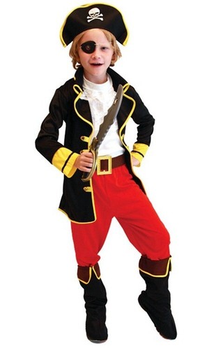 Kids pirate costume boys - pirate,