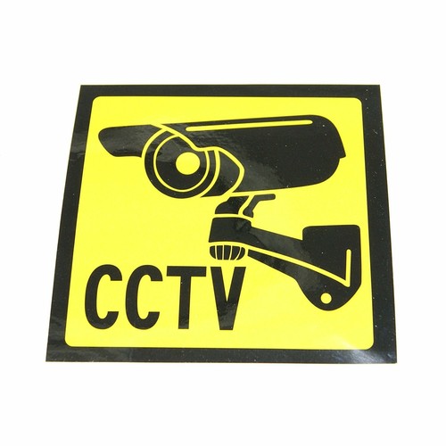 Warning cctv camera - warning,