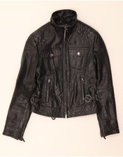 HEELI Womens Leather Jacket UK