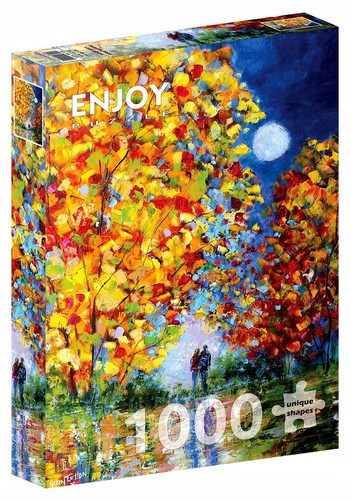 Enjoy autumn moon 1000 piece - moon,