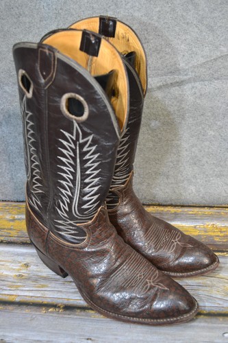 Vtg tony lama gold label - gold,