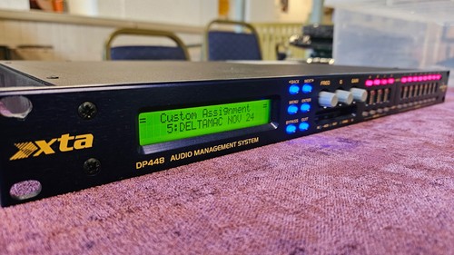 Xta dp448 out dsp - xta, 8-out