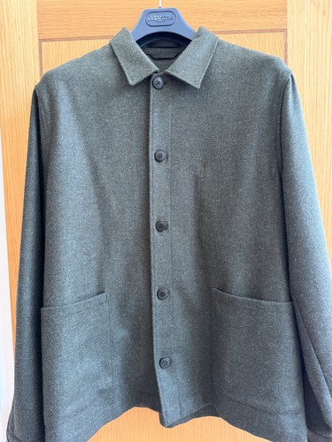 Sunspel wool overshirt - sunspel,