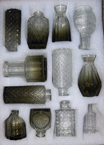 Glass bud vase - vase, of