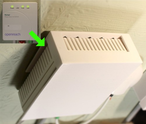 Openreach fibre ont modem - openreach, led