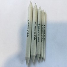 5 Crimson & Blake Paper Torchons for blending or shading charcoal or pastel