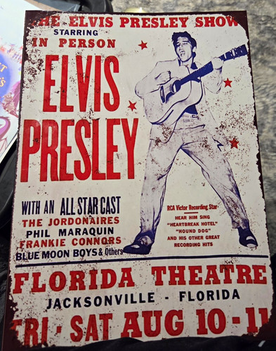 Elvis presley metal show - elvis,