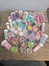 Joblot Of Glitters,  Various Colours, 50 Different , Cosmetic Glitters