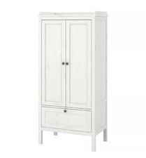 Children’s SUNDVIK Wardrobe White 80x50x171 Cm Storage Furniture