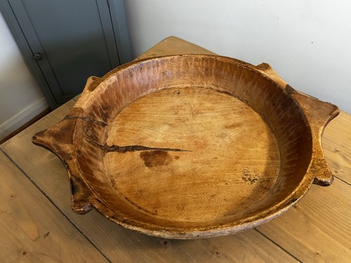 Antique huge heavy - heavy, wood