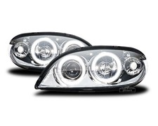 Ajovalot for Citroen SAXO 99-03 Angel Eyes Chrome LHD LPCI02EP XINO