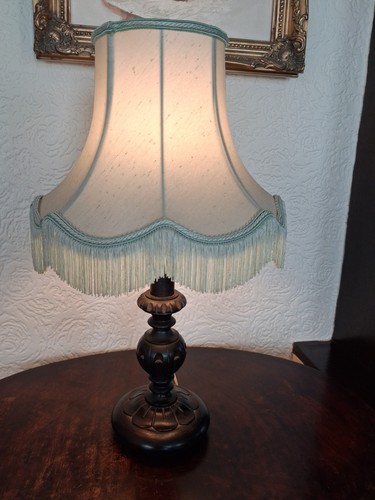Vintage carved wood - wood, table