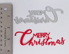 Merry Christmas die good size