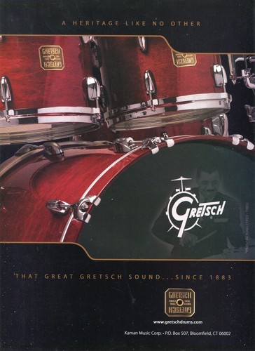2007 print gretsch drum - ad,