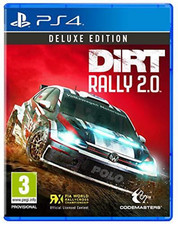 DiRT Rally 2.0 Deluxe Edition PS4 PlayStation 4 Video Game Mint Condition UK Rel