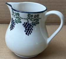 Brixton London Pottery Jug Small Grape Design Super Condition