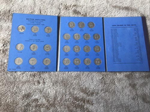 Great british shillings - british,