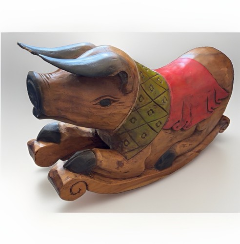 Large vintage hand carved thai - vintage, hand-carved