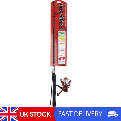 Fishing reel and - rod, combo